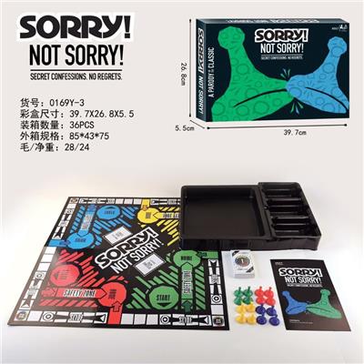 ENGLISH SORRY GAME - OBL889068