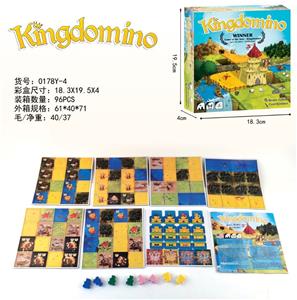 Kingdomino 多米诺王国(英文.法文.西班牙文说明) - OBL889075