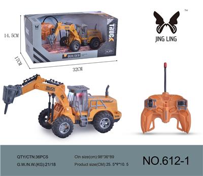 1:48 Remote control 4-way engineering car series - OBL889205