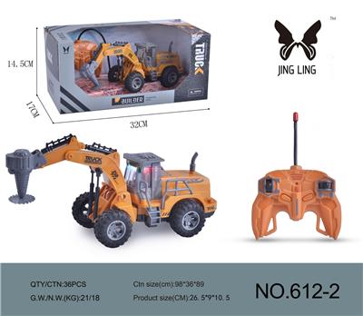 1: 48 remote control 4-way engineering vehicle series - OBL889206