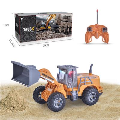 1: 48 remote control 4-way Amazon e-commerce box packaging engineering vehicle series - OBL889211
