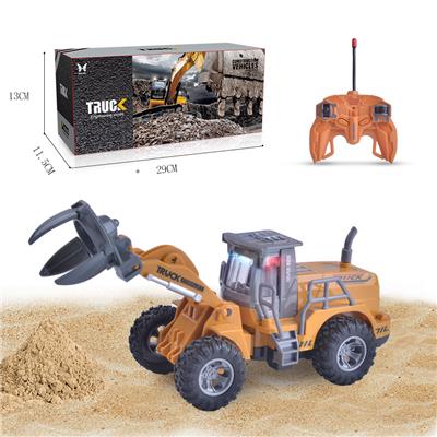 1: 48 remote control 4-way Amazon e-commerce box packaging engineering vehicle series - OBL889216