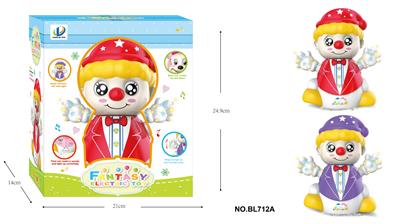 UNIVERSAL ELECTRIC LIGHT MUSIC CARTOON CLOWN - OBL889269