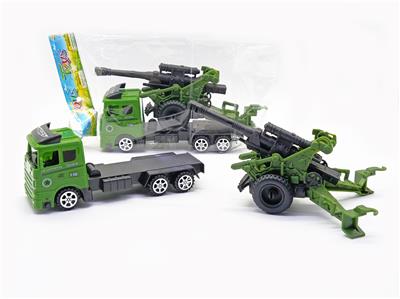 军事惯性拖头车载滑行火炮 - OBL889744