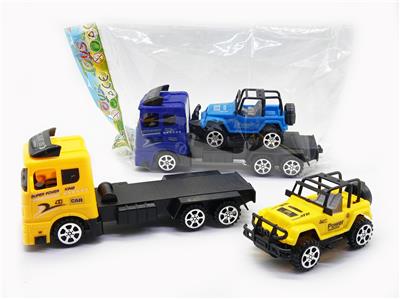 惯性拖头车载滑行吉普车 - OBL889750