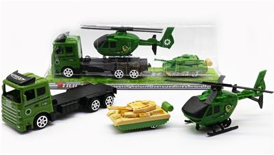 军事惯性拖头车载回力坦克滑行飞机 - OBL889763