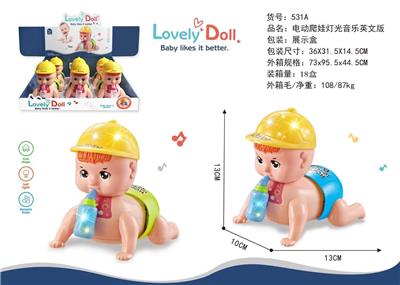 Electric climbing baby light music - OBL889889