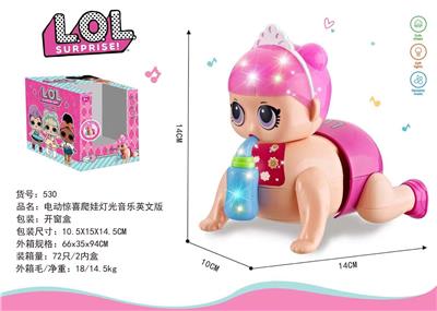 Electric surprise climbing baby light music - OBL889894