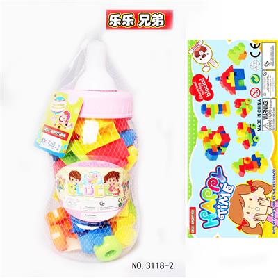 大奶瓶罐积木 - OBL890654