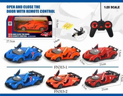 1: 24 remote control one button door opening simulation sports car - OBL890742