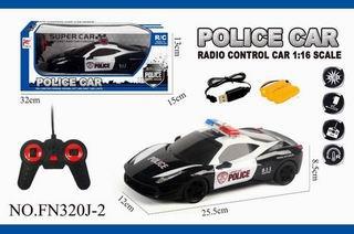 1: 16 remote control lighting simulation police vehicle - OBL890761
