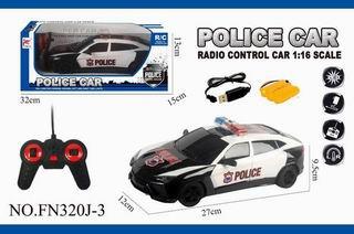 1: 16 remote control lighting simulation police vehicle - OBL890762