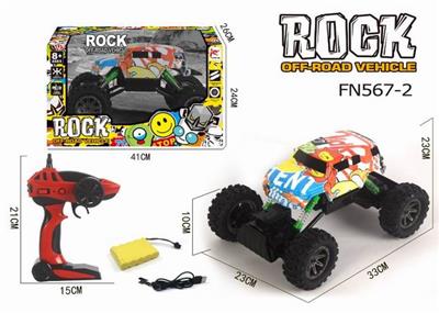 Graffiti climbing car - OBL890784