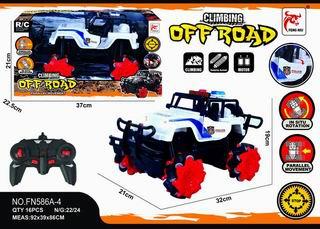 4wd drift stunt open the door jeep police car - OBL890835