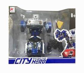 Remote control one button variant remote control simulation jeep police car - OBL890878