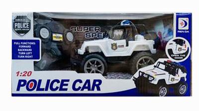 1: 20 light simulation hummer police vehicle - OBL890905