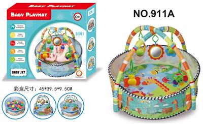 3 IN 1 ANIMAL GAME POOL AND 12 BALLS - OBL890957