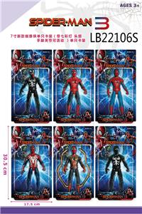 7-INCH SPIDERMAN (WITH LAMP HEAD, HANDS AND FEET CAN MOVE) - OBL891351