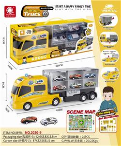 ELECTRIC INERTIAL YELLOW TRUCK - OBL891399