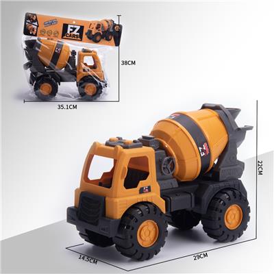 大型滑行水泥搅拌工程车 - OBL891568