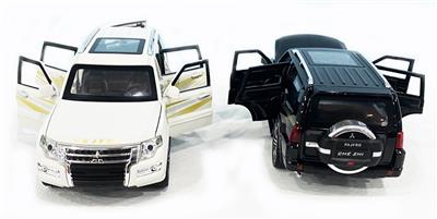 1: 32 HUILI MITSUBISHI PAJERO WITH LIGHTING AND MUSIC - OBL891665