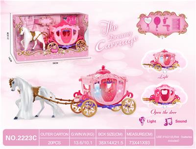 STATIC COLOR HAIR HORSE DREAM CAR - OBL891862