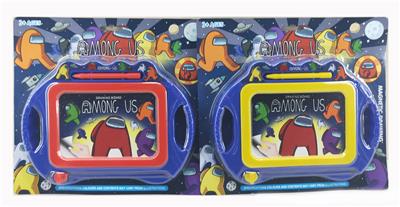 Children’s magnetic funny drawing board werewolf killed - OBL892013