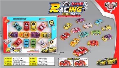 BACK FORCE CONCAVE PRINT CARTOON JAM - OBL892205