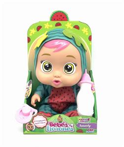 (Watermelon) the latest 14 inch enamel crying doll - OBL892460