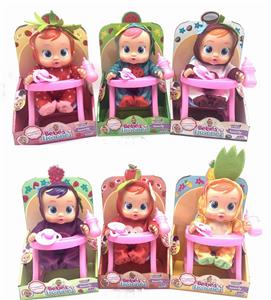 The latest 10 inch enamel crying doll - OBL892498