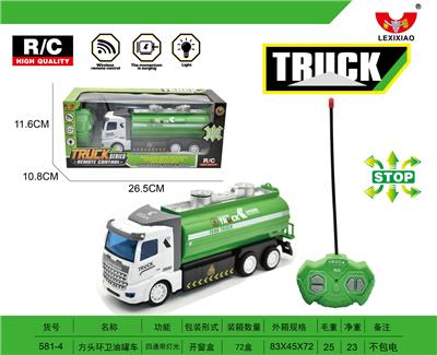 SQUARE HEAD SANITATION TANK TRUCK - OBL892778