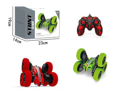 2.4G stunt six-wheel twisting arm remote control car - OBL893568