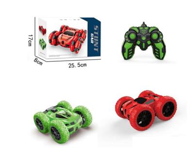 2.4G STUNT TWO-SIDED REMOTE CONTROL CAR - OBL893569