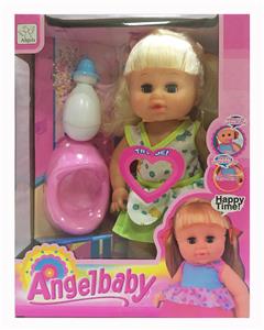 14 INCH ENAMEL DRINK WATER URINATE WITH IC DOLL - OBL894155