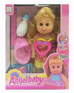 14 INCH GLUE DRINKING WATER URINATING WITH IC DOLL DOLL - OBL894156