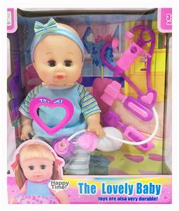14 INCH ENAMEL DRINK WATER URINATE WITH IC DOLL - OBL894162
