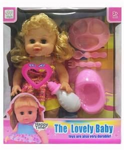 14 INCH ENAMEL DRINK WATER URINATE WITH IC DOLL - OBL894172
