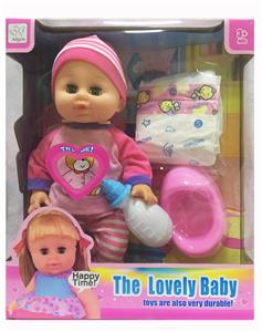 14 INCH GLUE DRINKING WATER URINATING WITH IC DOLL DOLL - OBL894178