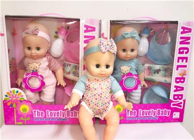 14 INCH GLUE DRINKING WATER URINATING WITH IC DOLL DOLL - OBL894207