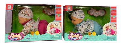 16 INCH ELECTRIC CLIMBER WITH BABY CRYING LAUGHTER WILL SHAKE THE HEAD, HANDS AND FEET WILL MOVE, 3 NO. 5 BATTERY DOES NOT COVER ELECTRICITY - OBL894398