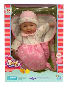 12 INCH FULL ENAMEL DOLL WITH BACKPACK WITHOUT IC - OBL894406