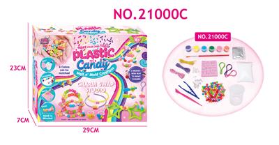 DIY HOMEMADE PLASTIC JEWELRY - OBL894505