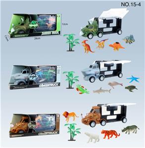 恐龙收纳车+鲨鱼收纳车+犀牛收纳车 - OBL894553