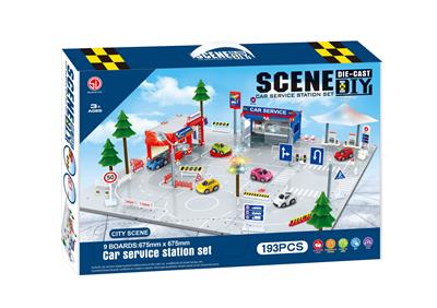 9 BOARD CITY COMPREHENSIVE SCENE - OBL894683