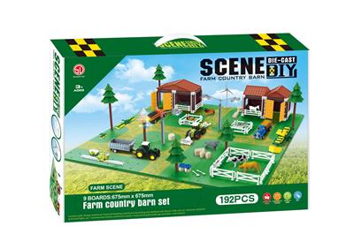 9 BOARD FARM SCENE - OBL894686