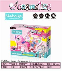 TWO LAYERS OF UNICORN DIY MAKEUP - OBL897251