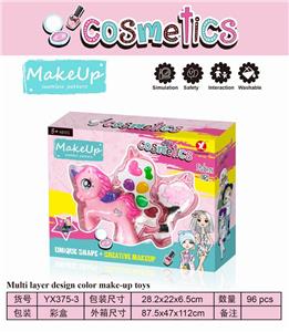 TWO LAYERS OF UNICORN DIY MAKEUP - OBL897252