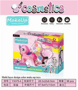 TWO LAYERS OF UNICORN DIY MAKEUP - OBL897253