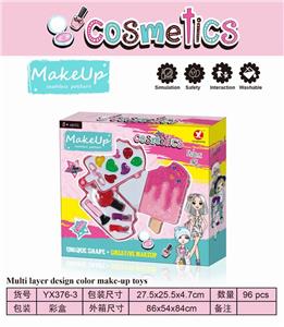 TWO LAYERS OF ICE CREAM DIY MAKEUP - OBL897256