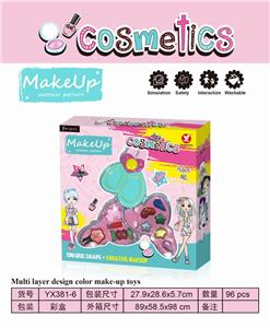 TWO LAYERS OF SCISSORS DIY MAKEUP - OBL897285